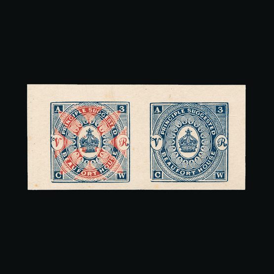 Lot 10508 - Great Britain - Essays 1839 - Universal Philatelic Auctions Sale #77 worldwide Collections Lot 10508 - Great Britain - Essays 1839 - Universal Philatelic Auctions Sale #77 worldwide Collections