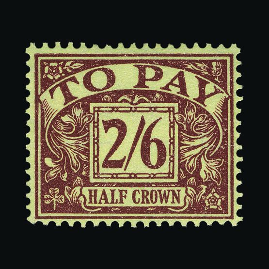 Lot 10691 - Great Britain - Postage Dues 1954-55 - Universal Philatelic Auctions Sale #77 worldwide Collections Lot 10691 - Great Britain - Postage Dues 1954-55 - Universal Philatelic Auctions Sale #77 worldwide Collections