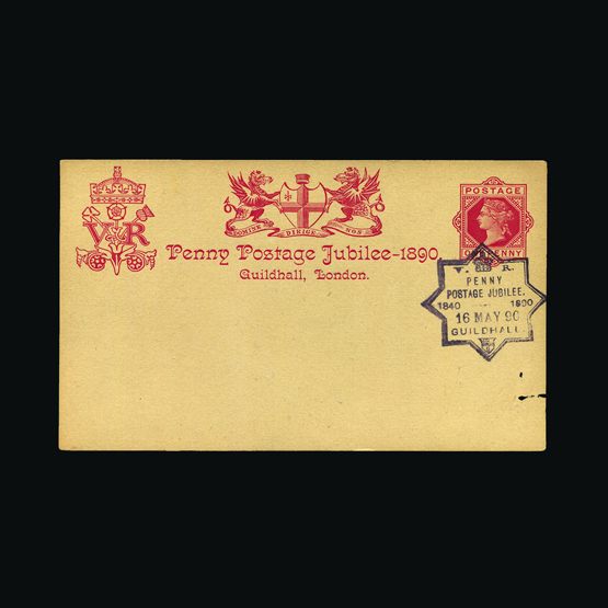 Lot 10744 - Great Britain - Postal Stationery 1890 -  Universal Philatelic Auctions Sale #77 worldwide Collections