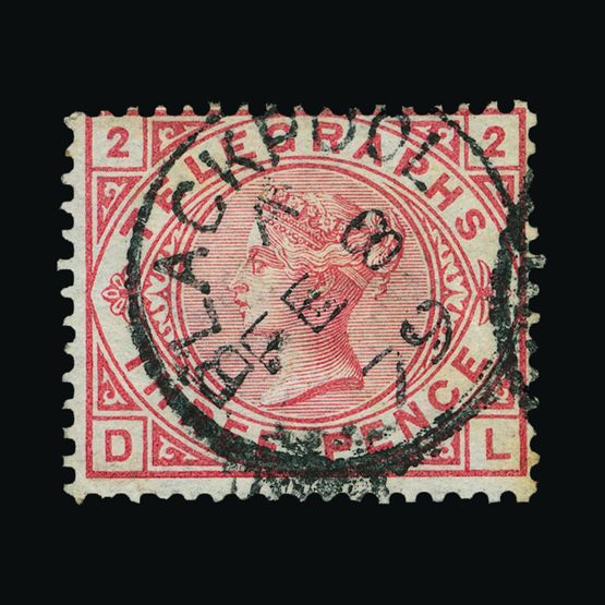 Lot 10825 - Great Britain - Telegraphs 1876 -  Universal Philatelic Auctions Sale #77 worldwide Collections
