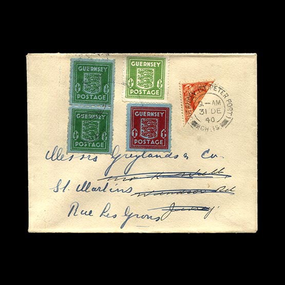 Lot 11010 - Great Britain - Channel Islands - Guernsey 1940 - Universal Philatelic Auctions Sale #77 worldwide Collections Lot 11010 - Great Britain - Channel Islands - Guernsey 1940 - Universal Philatelic Auctions Sale #77 worldwide Collections