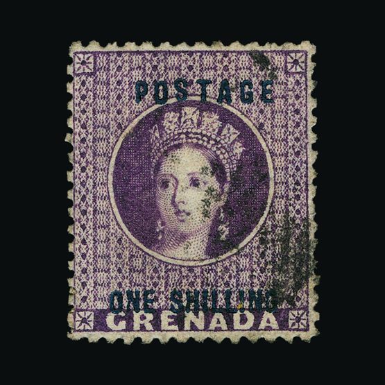 Lot 11245 - Grenada 1875 -  Universal Philatelic Auctions Sale #77 worldwide Collections