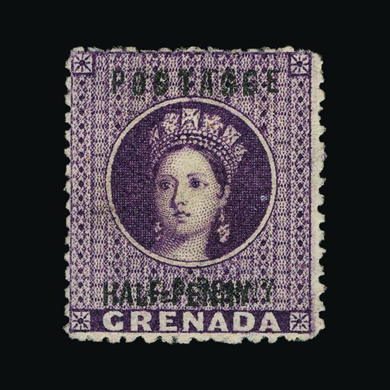 Lot 11247 - Grenada 1881 -  Universal Philatelic Auctions Sale #77 worldwide Collections