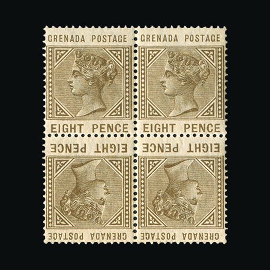 Lot 11250 - Grenada 1883 -  Universal Philatelic Auctions Sale #77 worldwide Collections