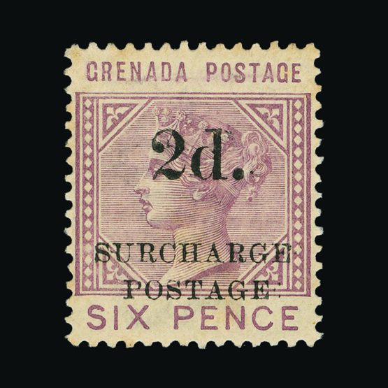 Lot 11256 - Grenada 1892 -  Universal Philatelic Auctions Sale #77 worldwide Collections
