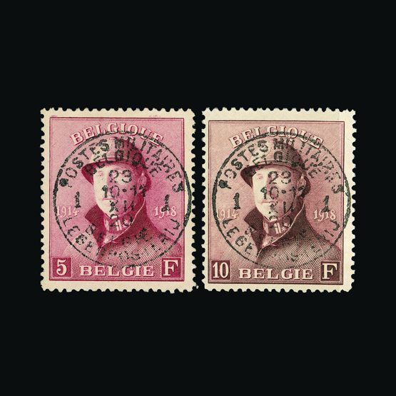 Lot 1608 - Belgium 1919-20 - Universal Philatelic Auctions Sale #77 worldwide Collections Lot 1608 - Belgium 1919-20 - Universal Philatelic Auctions Sale #77 worldwide Collections