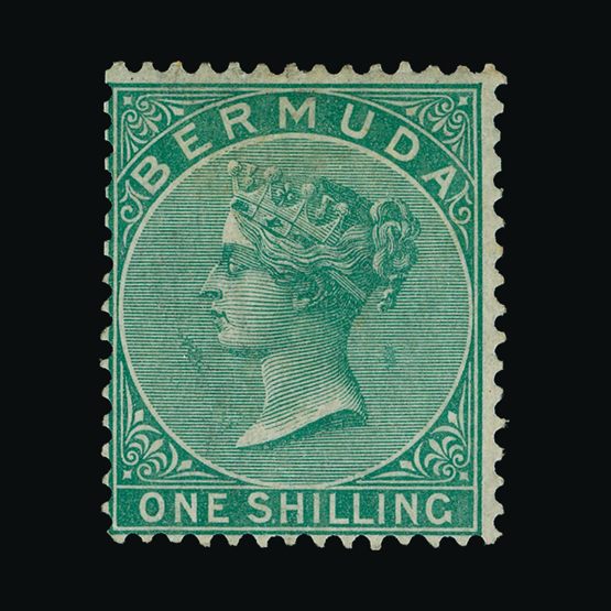 Lot 1736 - Bermuda 1865 -  Universal Philatelic Auctions Sale #77 worldwide Collections