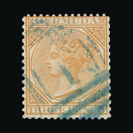 Lot 1747 - Bermuda 1873 -  Universal Philatelic Auctions Sale #77 worldwide Collections