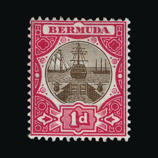 Lot 1755 - Bermuda 1906-10 -  Universal Philatelic Auctions Sale #77 worldwide Collections