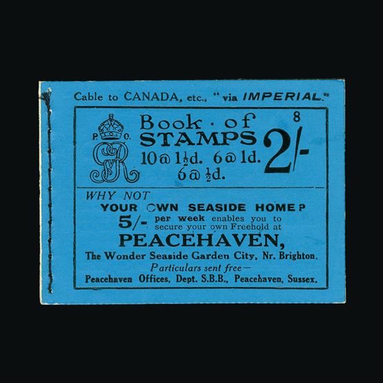 Lot 20004 - Great Britain - Booklets 1924 - Universal Philatelic Auctions Sale #77 worldwide Collections Lot 20004 - Great Britain - Booklets 1924 - Universal Philatelic Auctions Sale #77 worldwide Collections