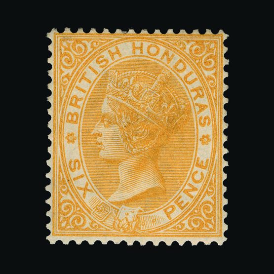 Lot 2124 - british honduras 1885 -  Universal Philatelic Auctions Sale #77 worldwide Collections