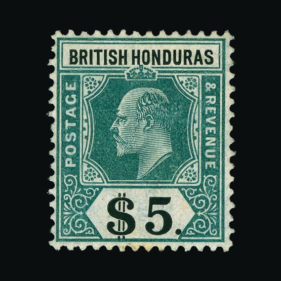 Lot 2141 - british honduras 1904-07 -  Universal Philatelic Auctions Sale #77 worldwide Collections