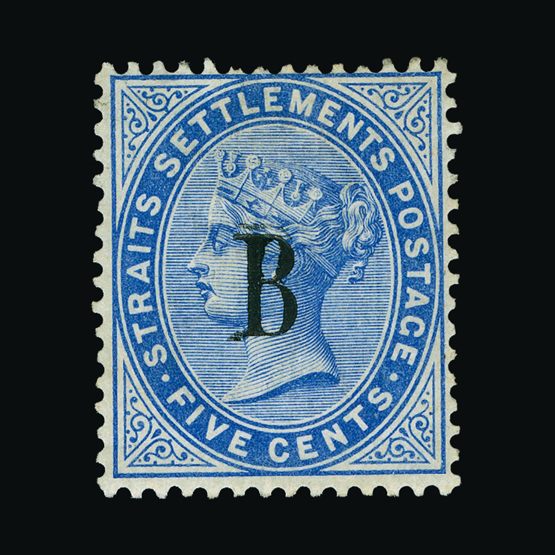 Lot 2360 - british post offices in siam 1882-85 -  Universal Philatelic Auctions Sale #77 worldwide Collections