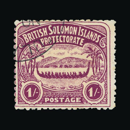 Lot 2383 - british solomon islands 1907 -  Universal Philatelic Auctions Sale #77 worldwide Collections