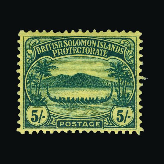 Lot 2388 - british solomon islands 1908-11 -  Universal Philatelic Auctions Sale #77 worldwide Collections