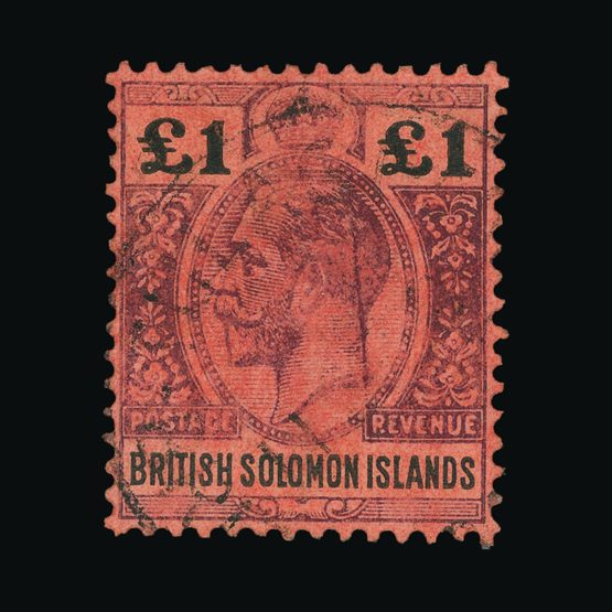 Lot 2392 - british solomon islands 1914 -  Universal Philatelic Auctions Sale #77 worldwide Collections