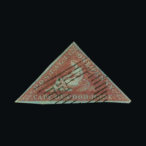 Lot 3091 - cape of good hope 1853 -  Universal Philatelic Auctions Sale #77 worldwide Collections