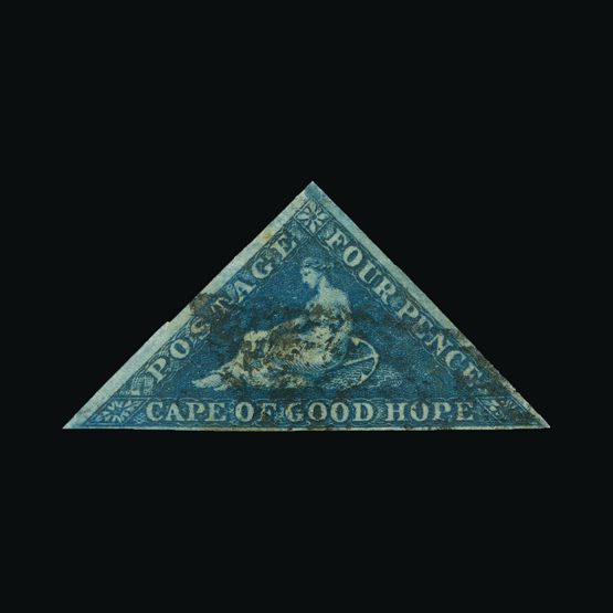 Lot 3093 - cape of good hope 1853 -  Universal Philatelic Auctions Sale #77 worldwide Collections