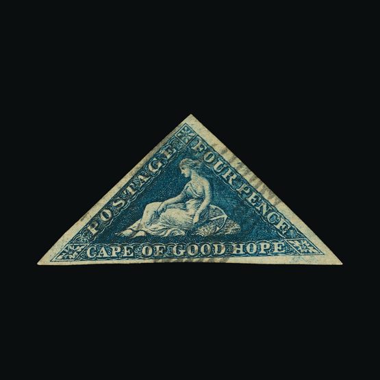 Lot 3097 - cape of good hope 1853 -  Universal Philatelic Auctions Sale #77 worldwide Collections