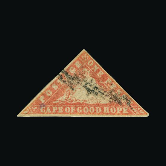 Lot 3114 - cape of good hope 1861 -  Universal Philatelic Auctions Sale #77 worldwide Collections