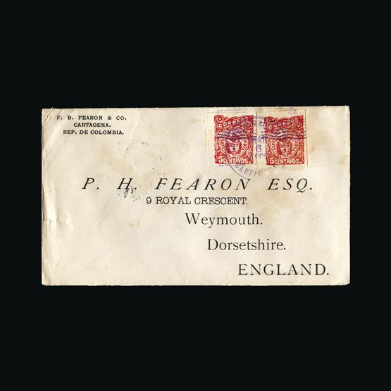Lot 3613 - Colombia 1900 - Universal Philatelic Auctions Sale #77 worldwide Collections Lot 3613 - Colombia 1900 - Universal Philatelic Auctions Sale #77 worldwide Collections