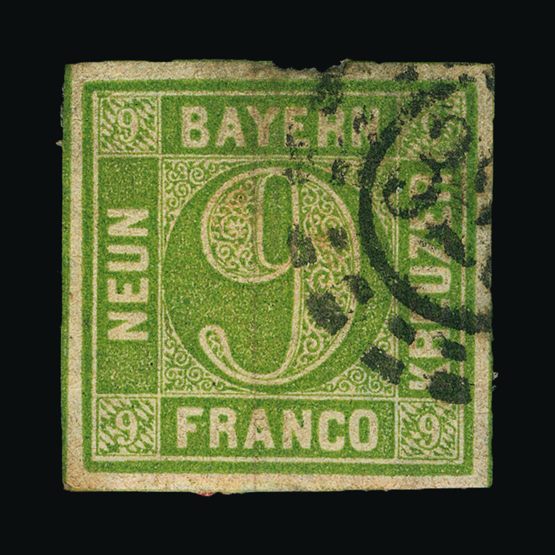 Lot 6048 - german states - bavaria 1850-58 - Universal Philatelic Auctions Sale #77 worldwide Collections Lot 6048 - german states - bavaria 1850-58 - Universal Philatelic Auctions Sale #77 worldwide Collections
