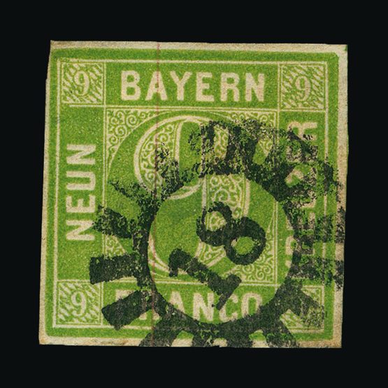 Lot 6049 - german states - bavaria 1850-58 - Universal Philatelic Auctions Sale #77 worldwide Collections Lot 6049 - german states - bavaria 1850-58 - Universal Philatelic Auctions Sale #77 worldwide Collections
