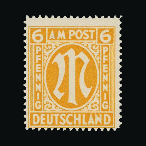 Lot 6164 - Germany - Allied Military Post 1945-46 -  Universal Philatelic Auctions Sale #77 worldwide Collections
