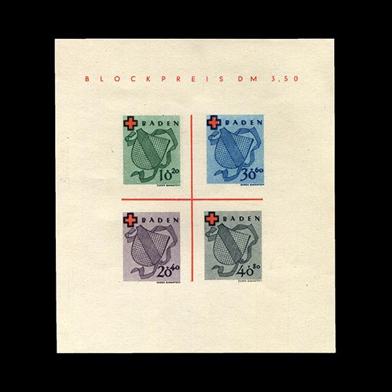 Lot 6186 - Germany - Allied Occupation - French Zone 1949 -  Universal Philatelic Auctions Sale #77 worldwide Collections