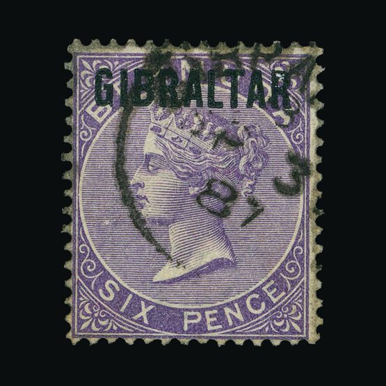 Lot 6417 - Gibraltar 1886 - Universal Philatelic Auctions Sale #77 worldwide Collections Lot 6417 - Gibraltar 1886 - Universal Philatelic Auctions Sale #77 worldwide Collections