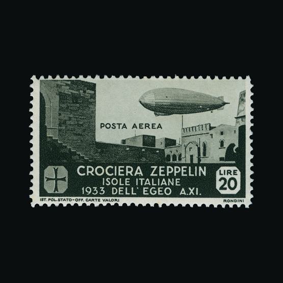 Lot 12225 - Italy - Occupation of Dodecanese Islands 1933 -  Universal Philatelic Auctions Sale #78 worldwide Collections