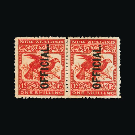 Lot 13787 - New Zealand - Officials 1907-11 -  UPA UPA Sale #79 worldwide Collections
