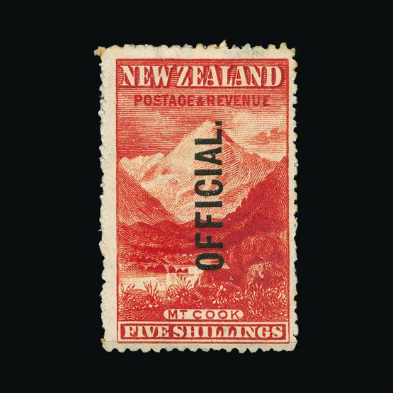 Lot 13790 - New Zealand - Officials 1907-11 -  UPA UPA Sale #79 worldwide Collections