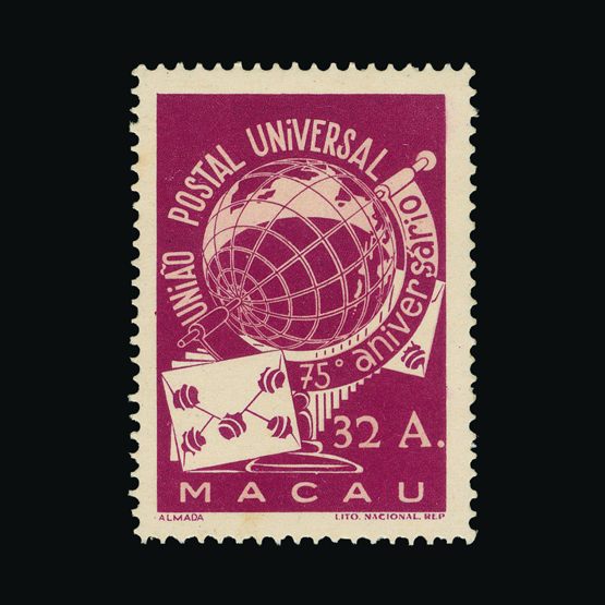 Lot 14989 - Portugal - Colonies - Macau 1949 -  UPA UPA Sale #79 worldwide Collections