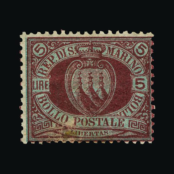 Lot 15596 - San Marino 1892-94 -  UPA UPA Sale #79 worldwide Collections