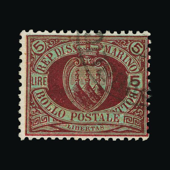 Lot 15597 - San Marino 1892-94 -  UPA UPA Sale #79 worldwide Collections
