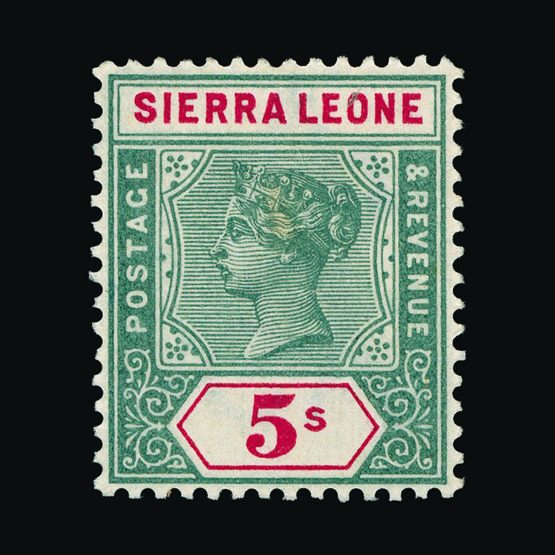 Lot 15826 - sierra leone 1896-97 -  UPA UPA Sale #79 worldwide Collections