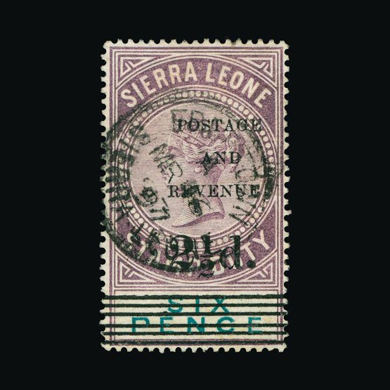 Lot 15828 - sierra leone 1897 -  UPA UPA Sale #79 worldwide Collections