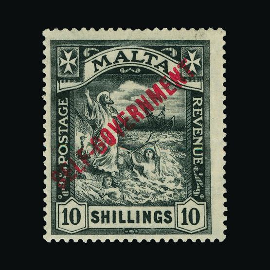 Malta 1872 1/2d Orange-Buff SG8 Good Mtd Mint 