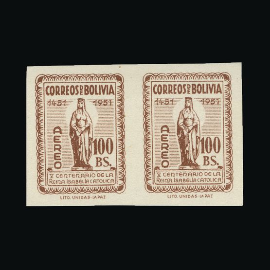 Lot 1751 - bolivia 1952 - UPA UPA Sale #80 worldwide Collections Lot 1751 - bolivia 1952 - UPA UPA Sale #80 worldwide Collections