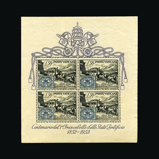 Lot 17636 - vatican 1952 -  UPA UPA Sale #80 worldwide Collections