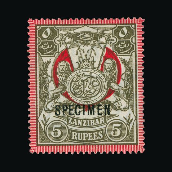 Lot 17788 - zanzibar 1904 -  UPA UPA Sale #80 worldwide Collections