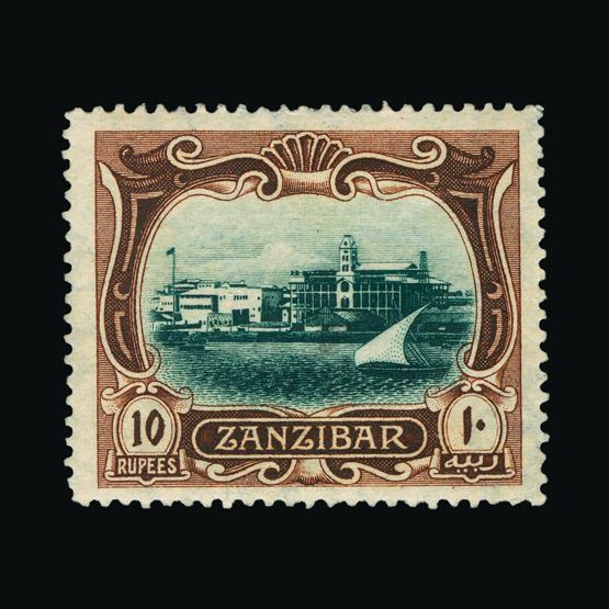 Lot 17791 - zanzibar 1908-09 -  UPA UPA Sale #80 worldwide Collections