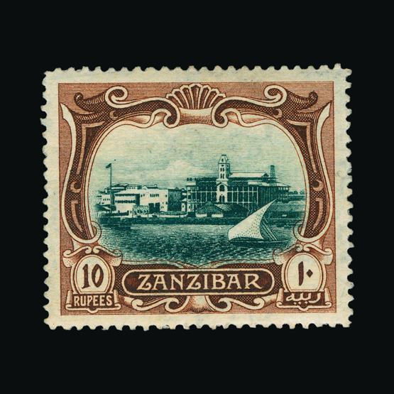 Lot 17792 - zanzibar 1908-09 -  UPA UPA Sale #80 worldwide Collections