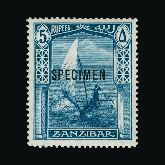 Lot 17799 - zanzibar 1914-22 -  UPA UPA Sale #80 worldwide Collections