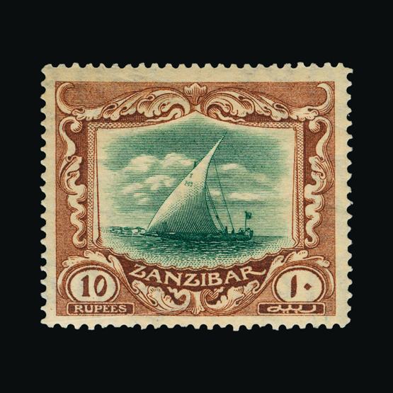 Lot 17802 - zanzibar 1921-29 -  UPA UPA Sale #80 worldwide Collections