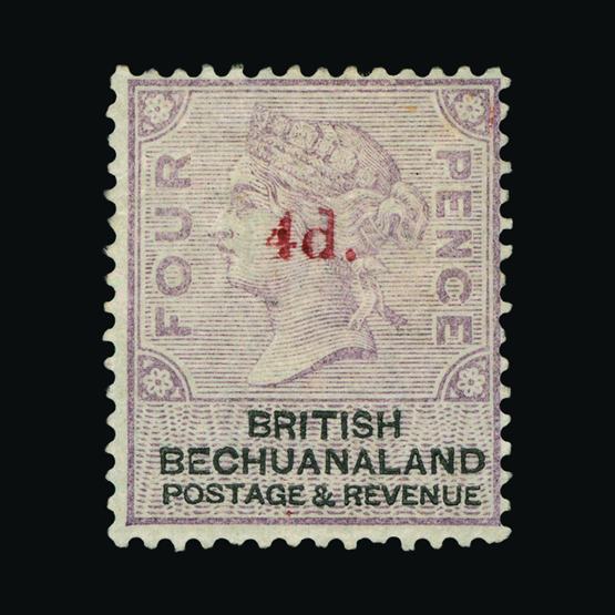 Lot 17935 - bechuanaland 1888 - UPA UPA Sale #80 worldwide Collections Lot 17935 - bechuanaland 1888 - UPA UPA Sale #80 worldwide Collections