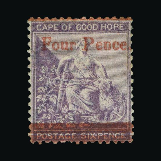 Lot 18018 - cape of good hope 1868 - UPA UPA Sale #80 worldwide Collections Lot 18018 - cape of good hope 1868 - UPA UPA Sale #80 worldwide Collections
