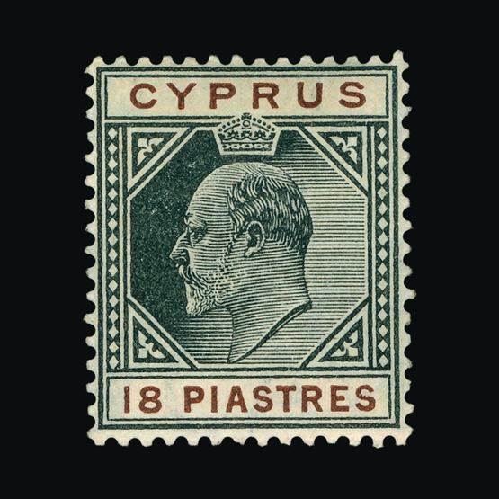 Lot 18059 - Cyprus 1904-10 - UPA UPA Sale #80 worldwide Collections Lot 18059 - Cyprus 1904-10 - UPA UPA Sale #80 worldwide Collections