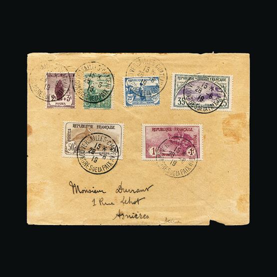 Lot 18076 - France 1917-19 - UPA UPA Sale #80 worldwide Collections Lot 18076 - France 1917-19 - UPA UPA Sale #80 worldwide Collections